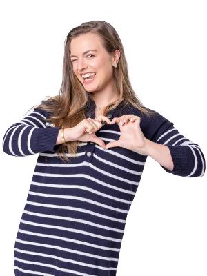 Moderatorin Julia